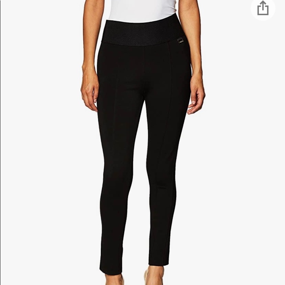 Calvin Klein Modern Slim Black Leggings Size Medium NWT